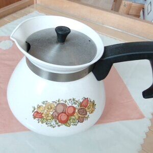 Vintage Corning Ware P104-B 100 ml Made in Canada Tea Pot